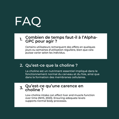 Alpha GPC FAQ