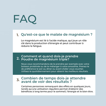 Magnésium FAQ