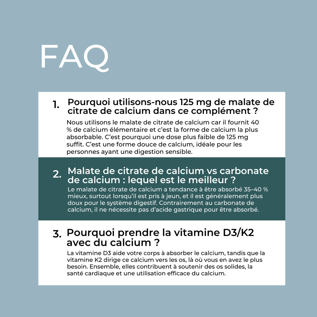 Malate de citrate de calcium