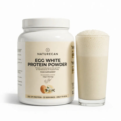 Poudre de protéines de blanc d'œuf naturecan