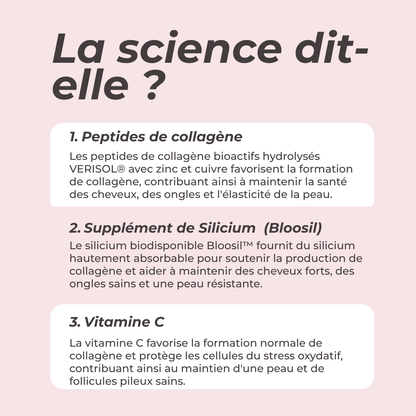 Coffret cheveux, ongles et peau