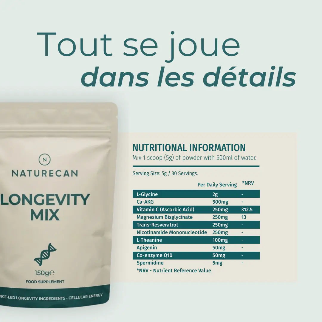 Complexe Longévité en Poudre