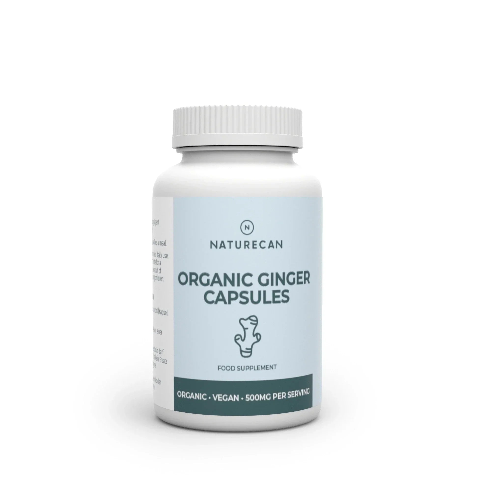Supplément de gingembre biologique